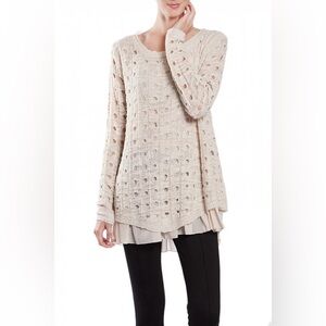 ⏰ A'reve Cut Out Sweater